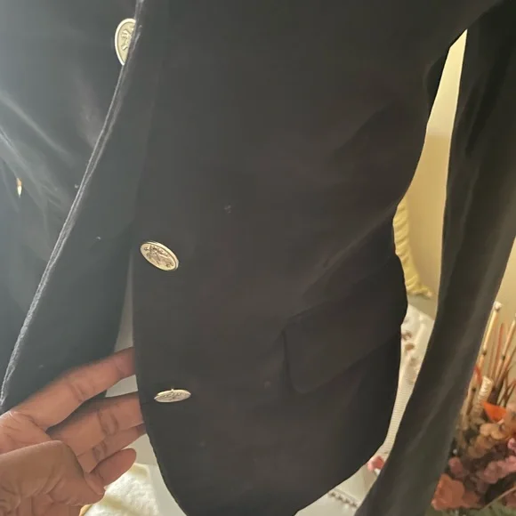 Brooks Brothers Black Corduroy Blazer-EUC - Picture 4 of 11